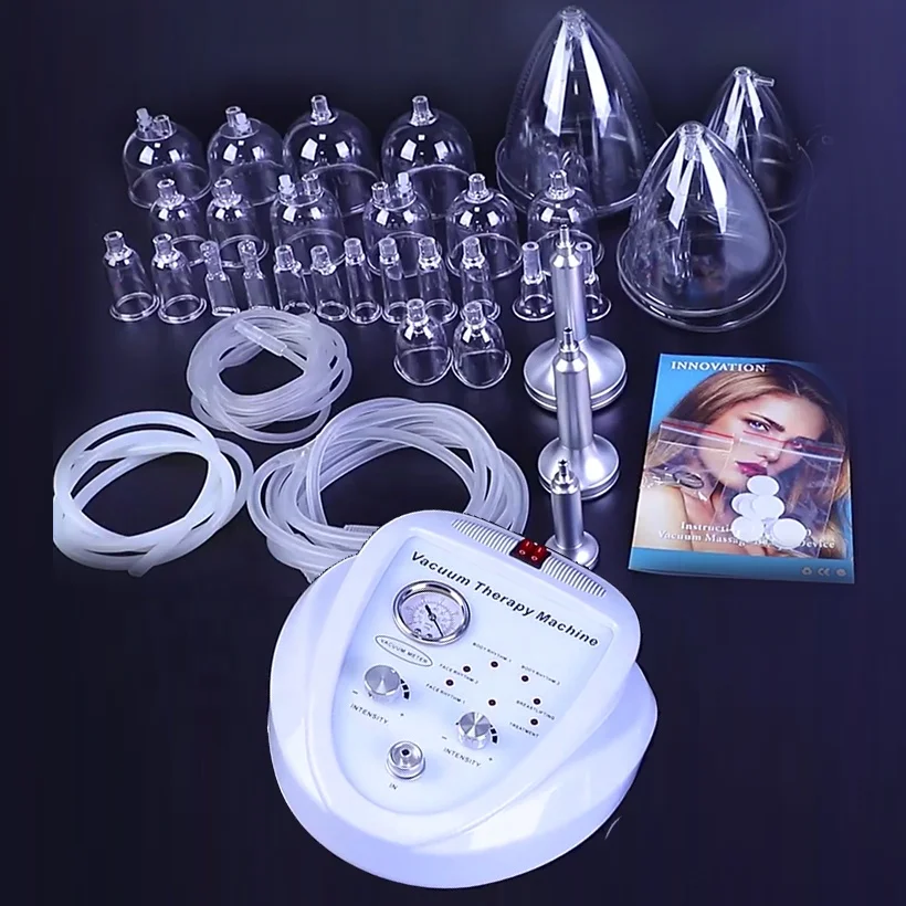 Hot sale Brazilian EMS breast care massage enhancer lift vacuum butt therapy machine