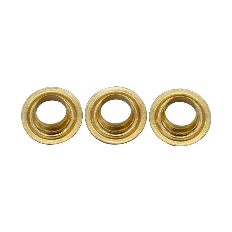 wholesale custom flat snap head brass eyelet fastener fabric  10mm eyelet for flex banner
