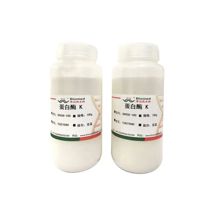 Горячая продажа домашняя чистая протеиназу K порошок