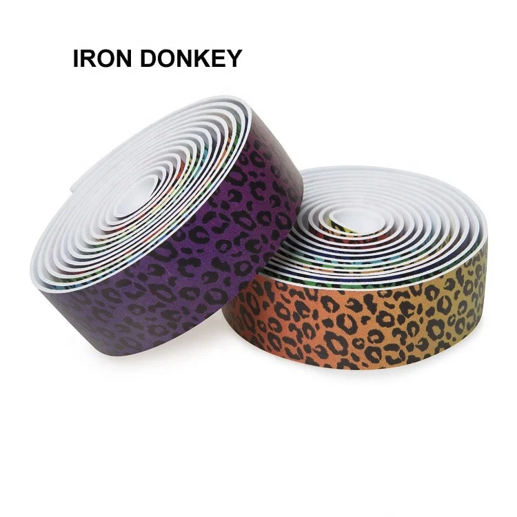 1 пара велосипедный руль IRONDONKEY BMX мягкая клейкая лента EVA с 2-полюсными заглушками дышащая противоскользящая велосипедная