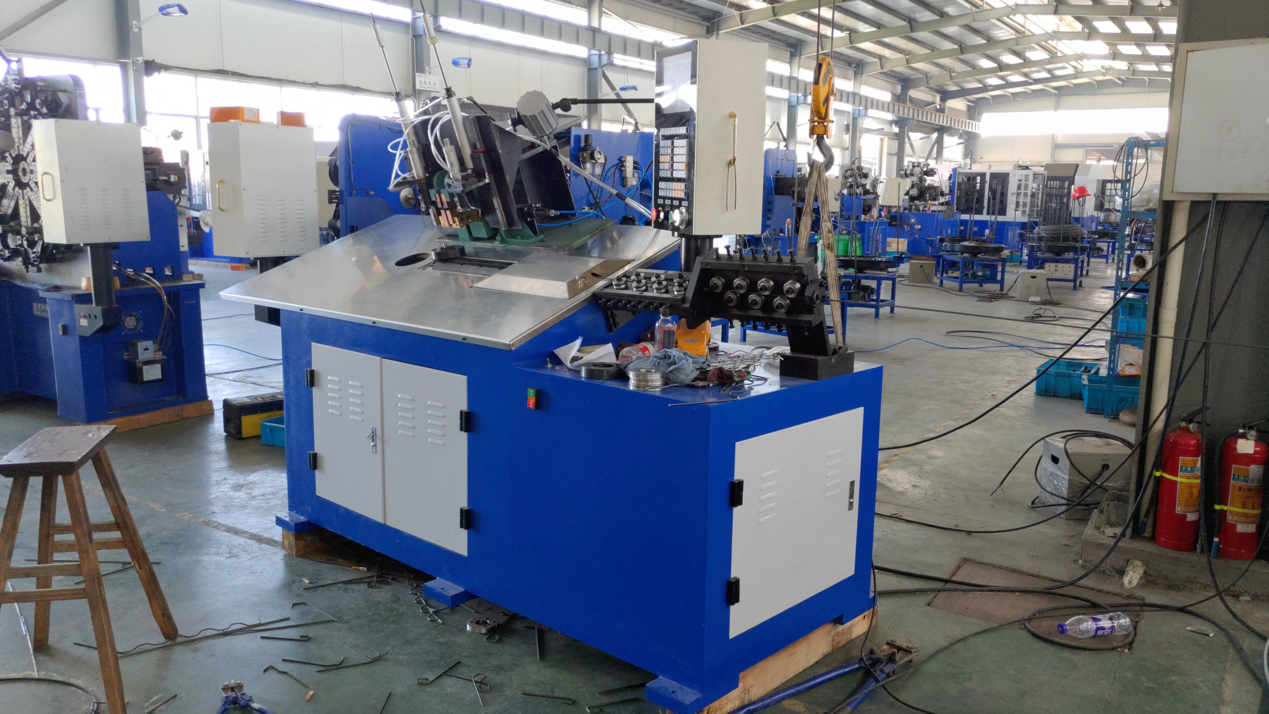 YF brand CNC-8480 Barbecue Bending Machine CNC 2D Wire Bending Machine