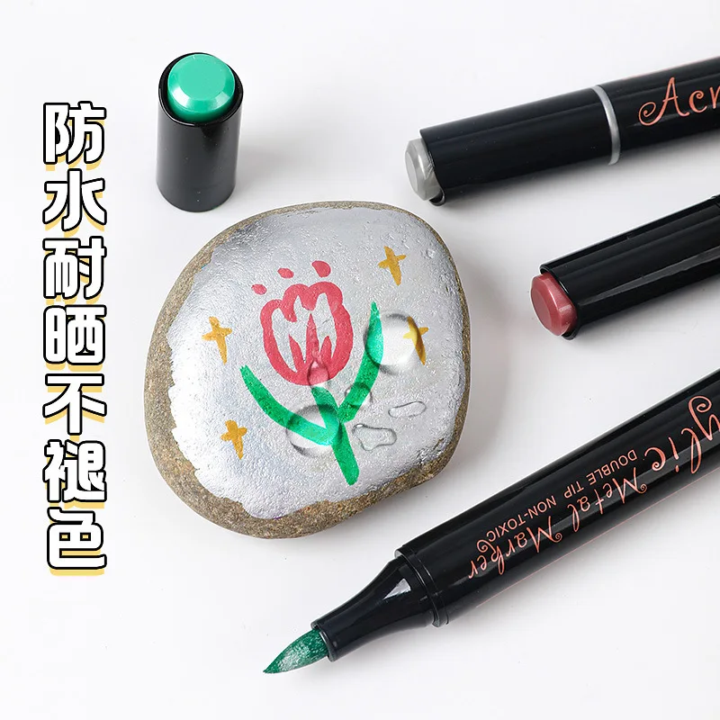 Hot white board marker laser g shock hour markers touch ohuhu alcohols set finecolour custom golf ball metallic paint marker