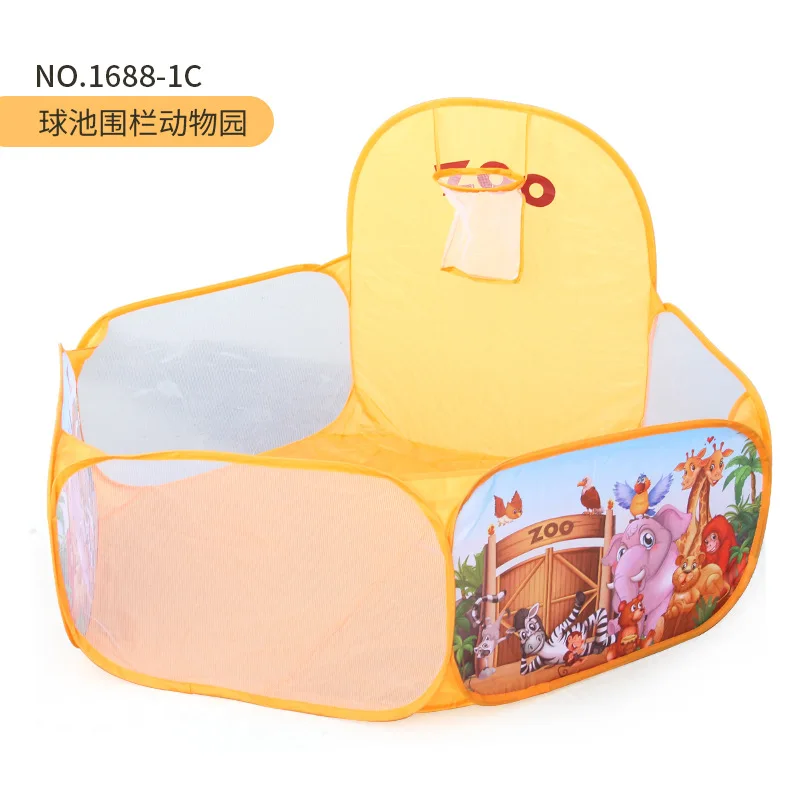 Хит продаж детские игрушки Океанский цвет литой мяч бассейн баскетбольный крытая игровая площадка игрушечная палатка