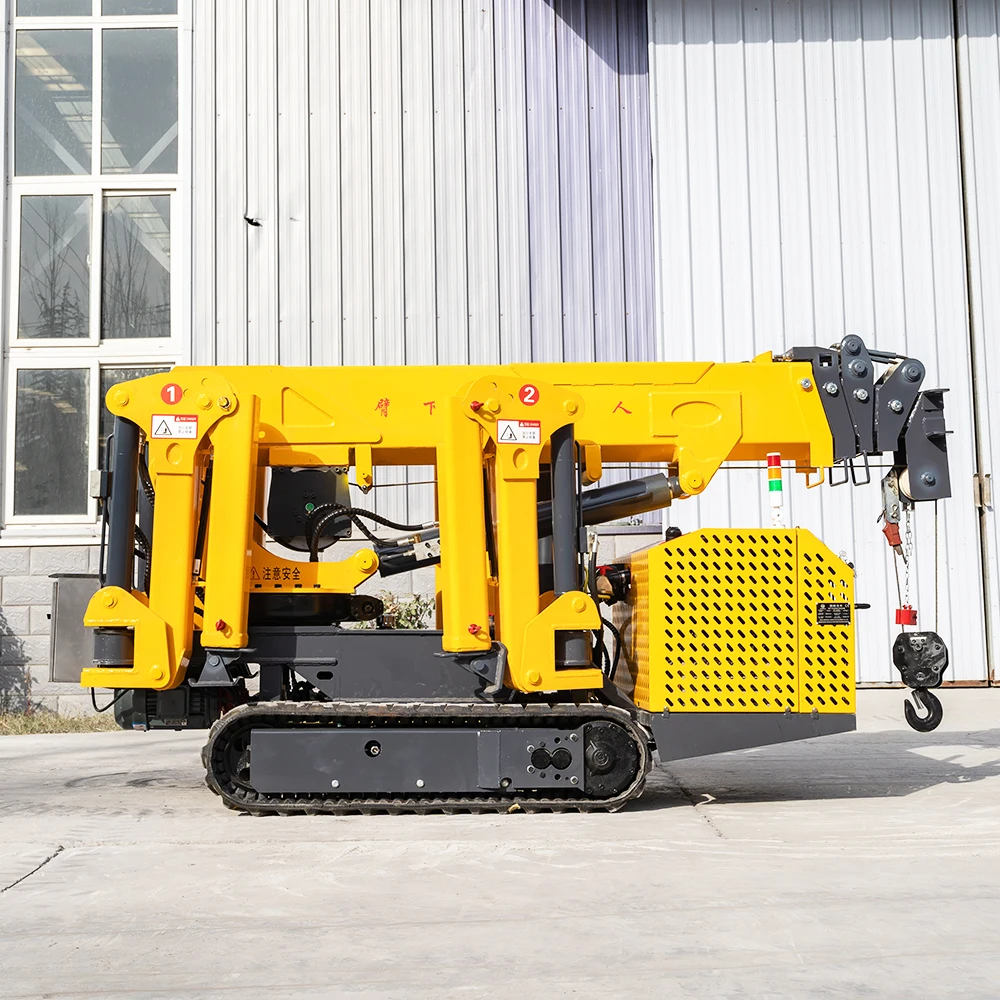 new crane machine 3 ton 5ton 8ton 10m 15m 20m Truck Mounted Crawler Spider Crane for construction use