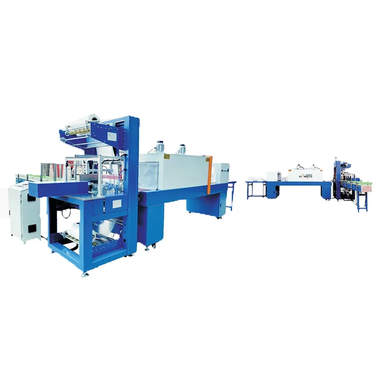 High quality thermo tunnel bottle drink bottle shrink tunnel bottle wrapping and packaging machine