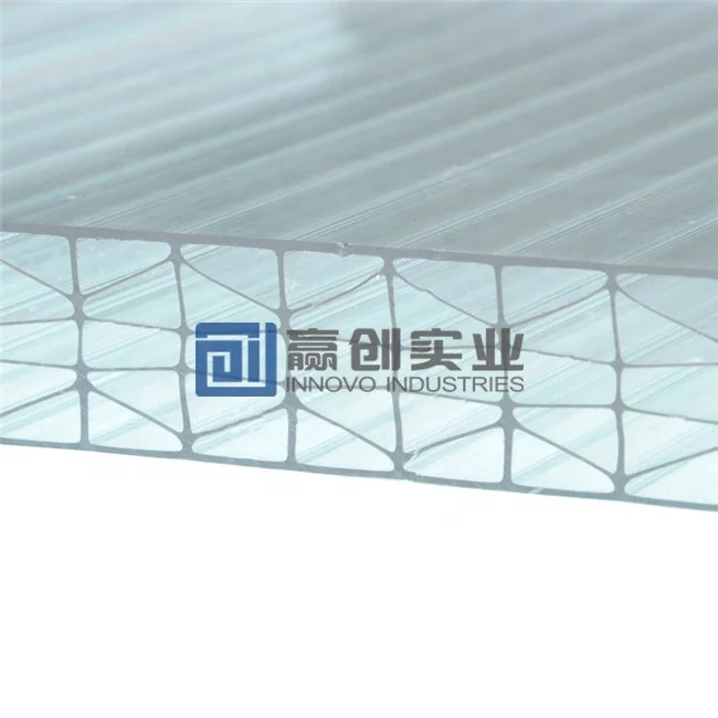heat resistant PC hollow sheet polycarbonate twinwall Sheet panel for Greenhouse