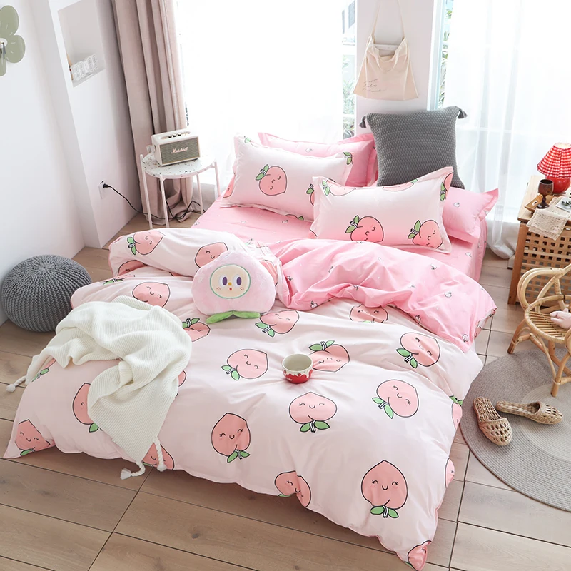
Cartoon Bed Sheet Cover Set Bedding Child Cartoon bamboo bed sheet 