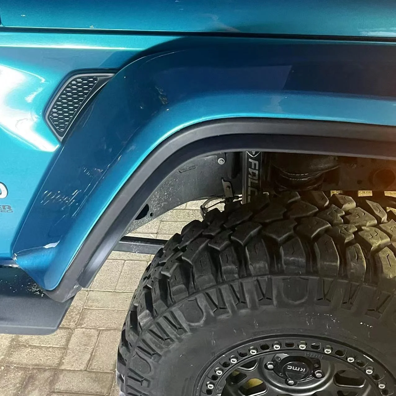 car fenders trim for high eyebrow fender extension for Jeep JL car part