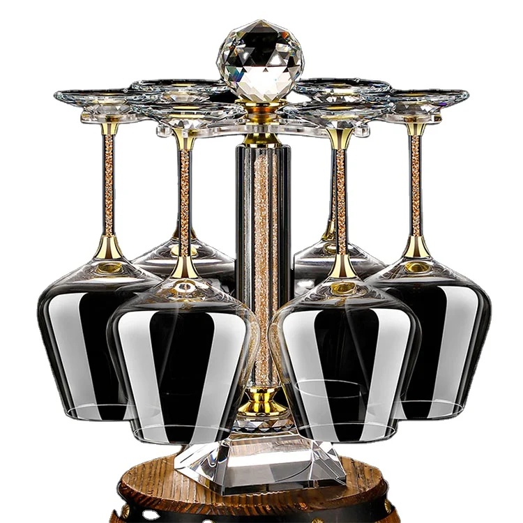 Creative Wine Glass Wine Gift Box Packaging Handmade Home Bar Drinkware Wine Glass Goblet Set