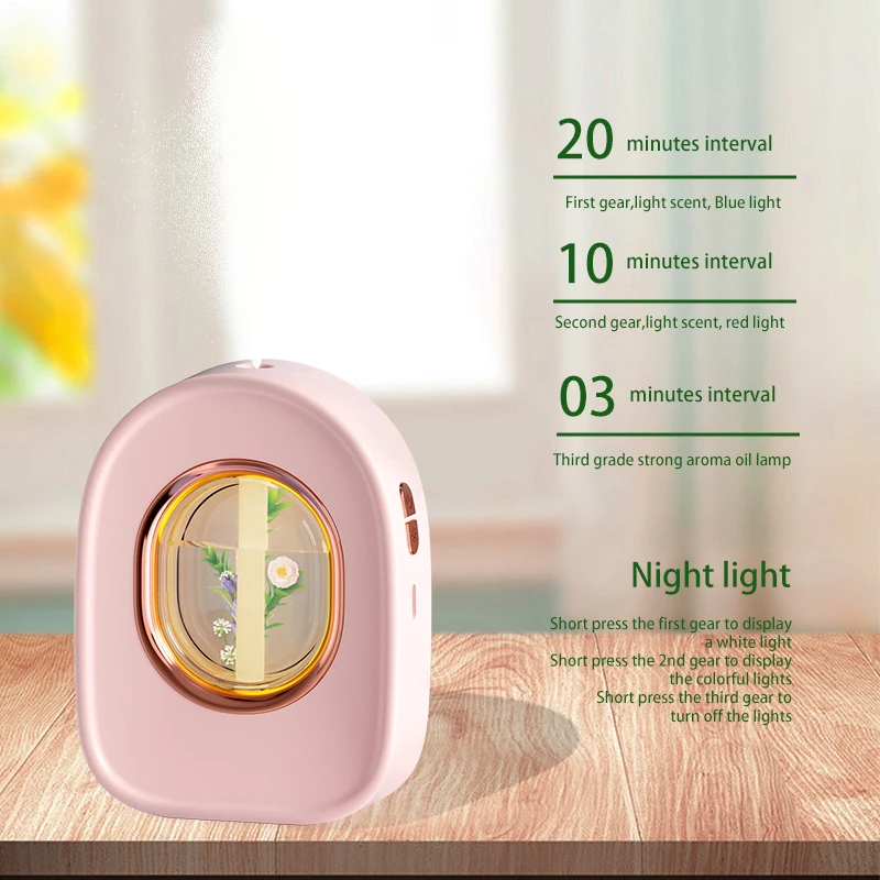 New Smart Ultrasonic Air Humidifier Fragrance Home Essentials Oil Room Aromatherapy Diffuser With Night Light