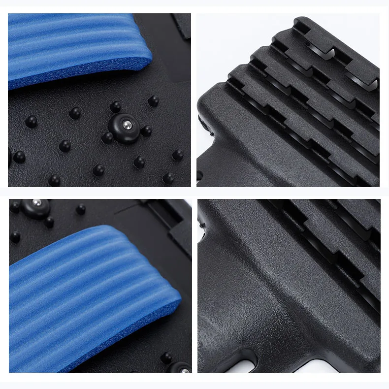 YINGPEI Outdoor Fitness Lumbar Back Massager Lumbar Traction Device Back Stretcher Masseur Muscle Pain Relief