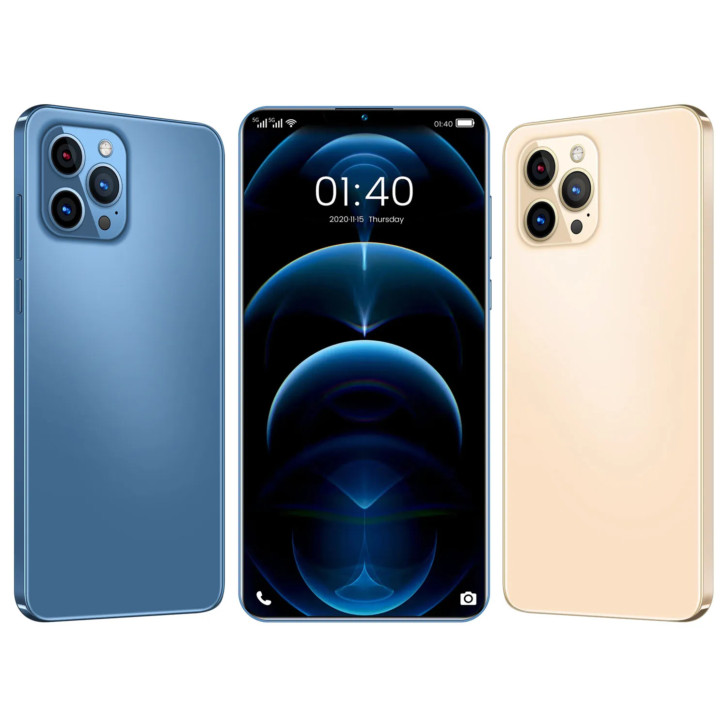 
Phone12 Pro Max 12Gb+512Gb High Cost Performance Exquisite Appearance New Gaming Mobile Phones 4G 5G 