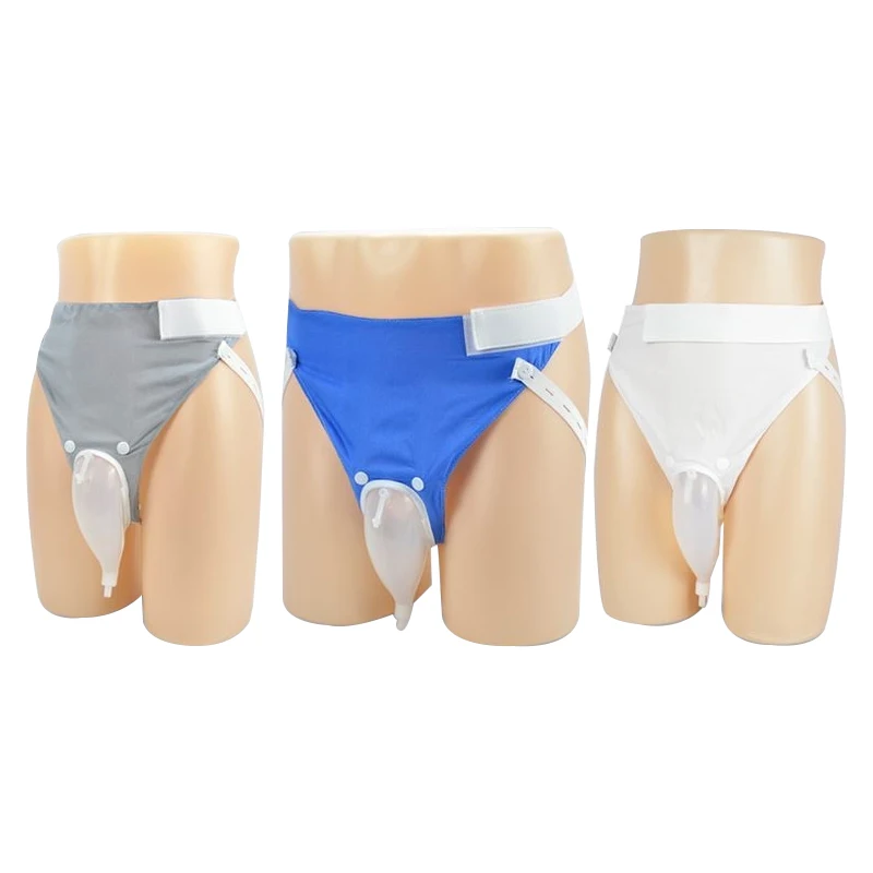 Medical Consumable Waterproof Latex Male Urine Bag Catheter Collector For Men Elderly Stoma Ostomy