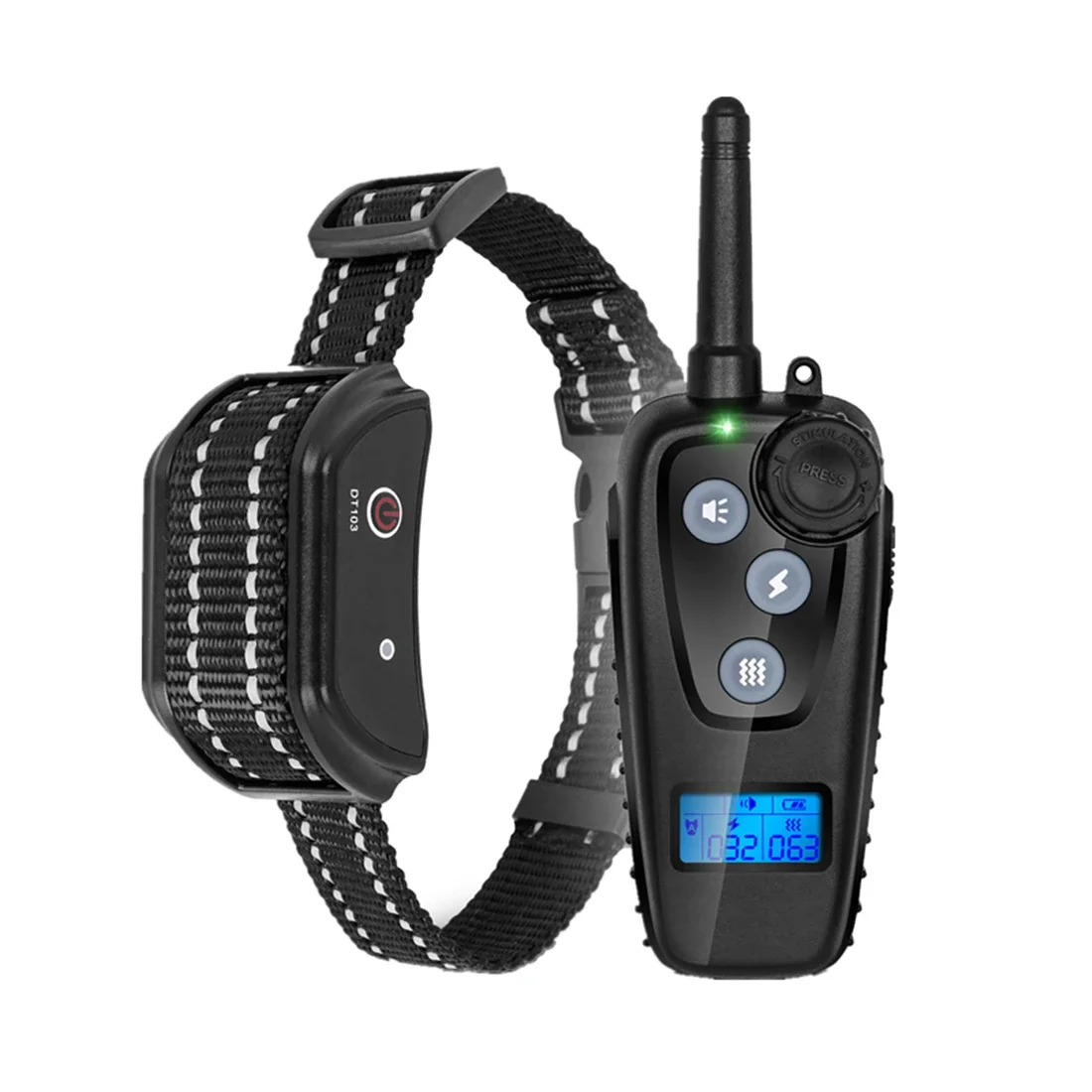 Beep Shock Vibration Dog Pet Training Collar Automatic Anti Barking and Remote Dog Training collar