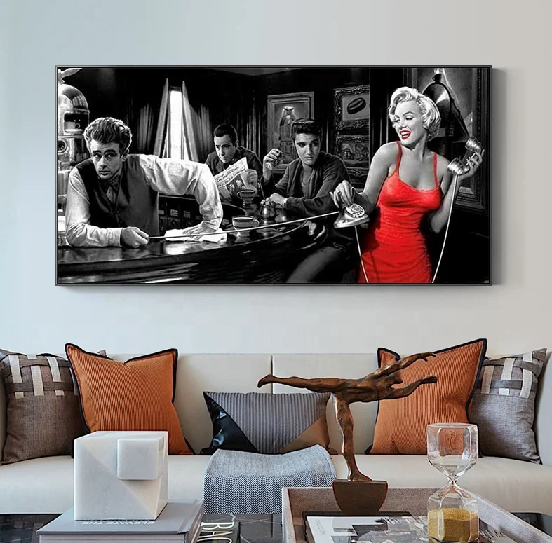 Customized Modern painting Picture HD Canvas Printing Wall Art POP Art Wall Poster