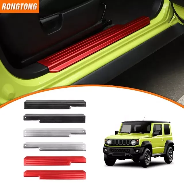 Hot Sale Car Accessories Car Door Sill Scuff Plate Guard Threshold Cover for Suzuki Jimny 2019+