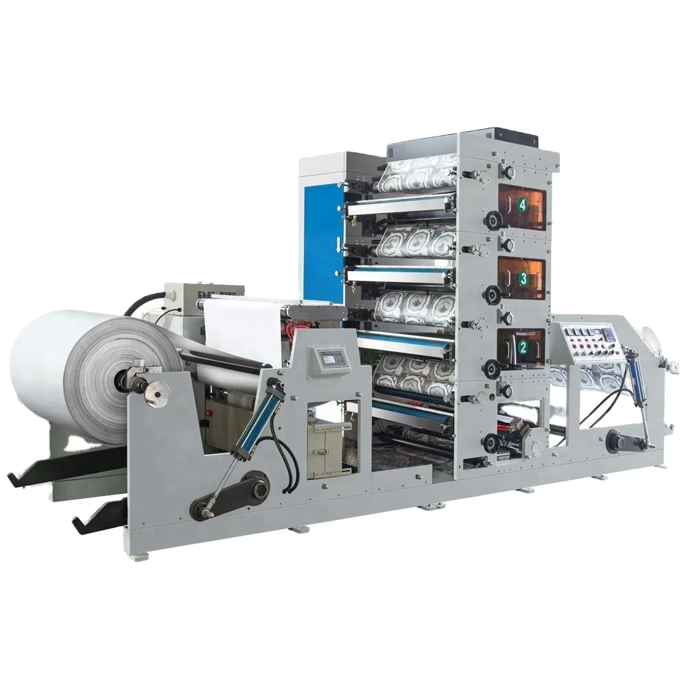cup printing machine automatic paper bag/paper cup paper cup fan printing machine 4 6 color