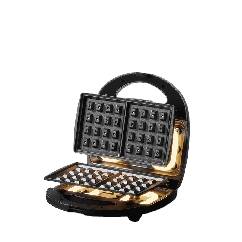 Intelligent 10 in 1 sandwich , waffle and donuts cake maker 10 changeable plates