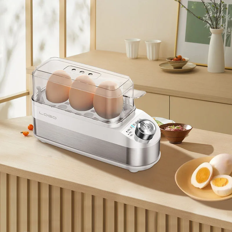 Direct Manufacturer Household Multi Colors Stainless Steel Electric 3 in 1 Auto-off Mini Rapid Egg Cooker