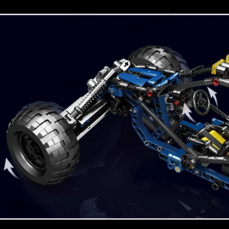 Формовка King 18018S 2024 новый технический автомобиль для скалолазания голубая молния Багги Пластиковые RC игрушки детей строительные блоки Наборы