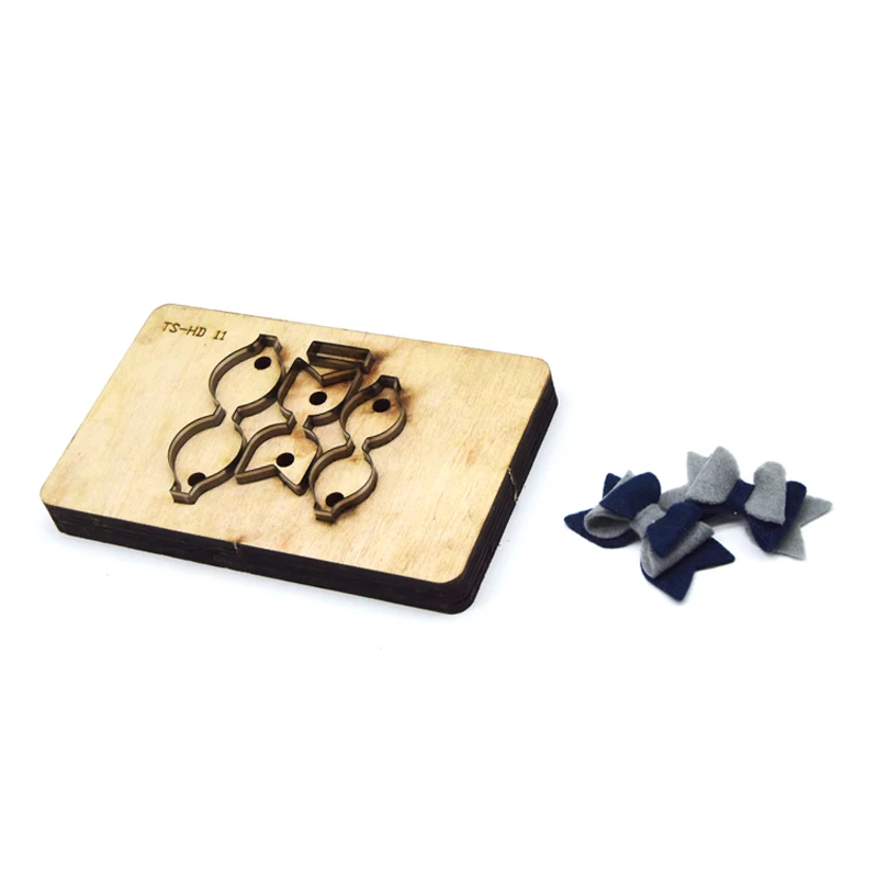 Bow Tie Knife Die Set Necklace Ornament Handmade DIY Gift Customizable Leather Forming Plate Shape Cutting Dies