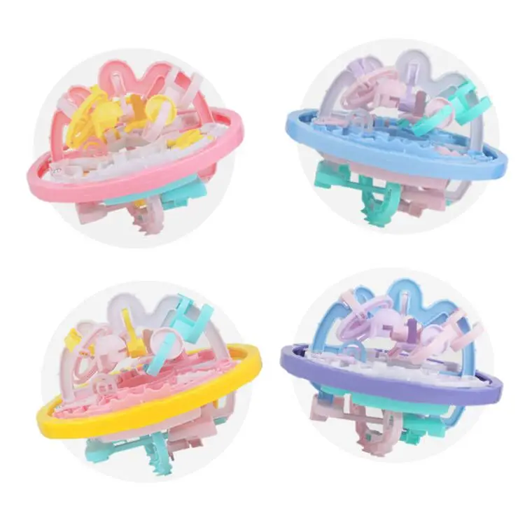 Yuxin 156 Maze Ball Maze Toys Children Adult Interactive Desktop Balancing Ball Game Intellectual Track Walk the Bead Maze Ball