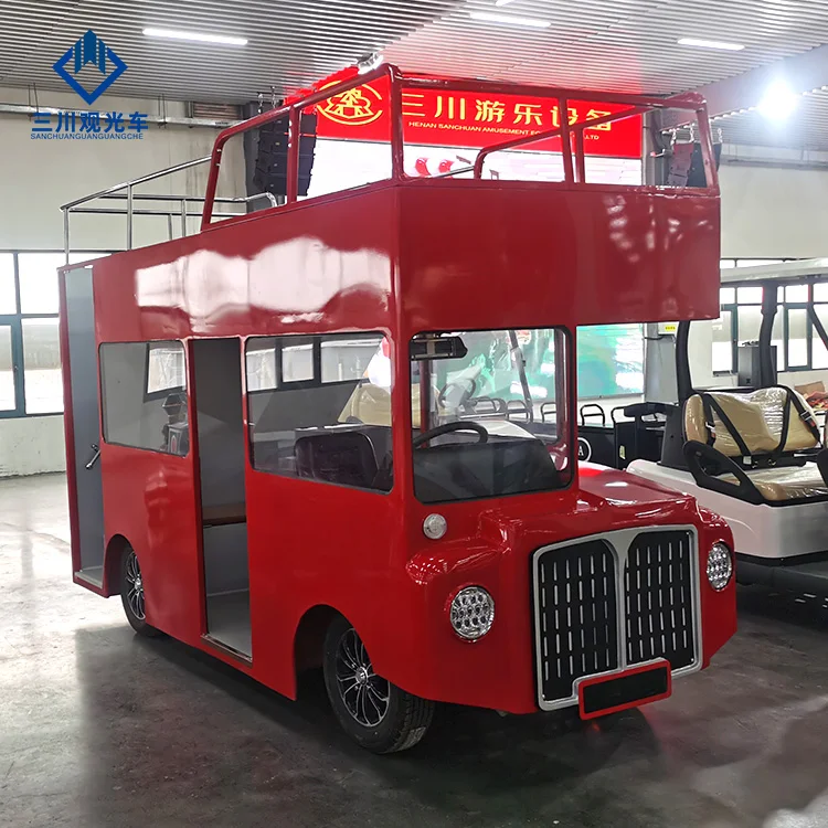 
 Китайский производитель, городской Электрический двухслойный мини-туристический поезд, экскурсионный автобус для продажи  