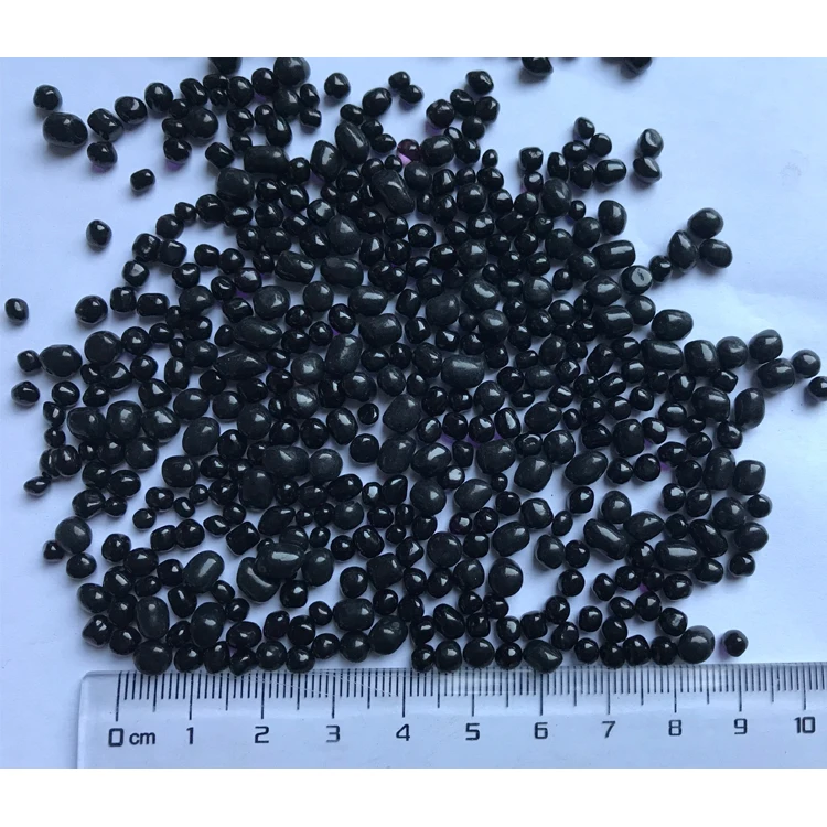 1-3mm Clear Color Glass Pebble Granule Swimming Pool Glass Beads