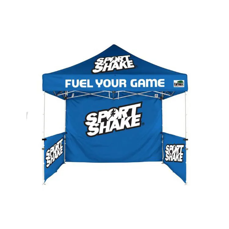 Customized outdoor promotion tent foldable trade show metal tent