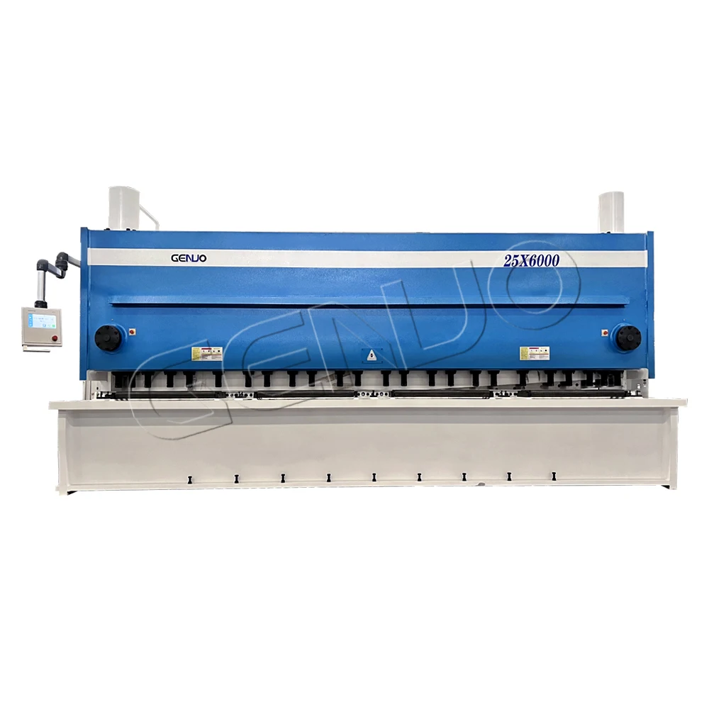 High standard Servo back gauge steel sheets metal shearing machine Hydraulic Guillotine Shearing Machine with E21 controller