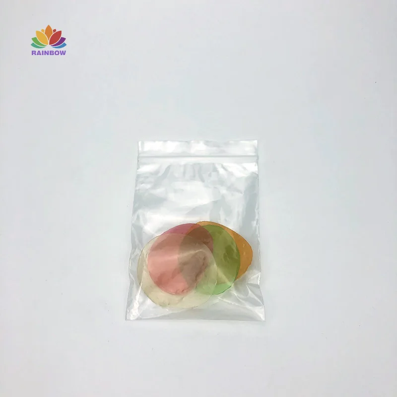 
Factory price stock various sizes of PE plastic bags with zipper lock 