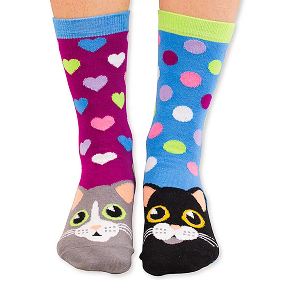 Custom Small Boys Cartoon Tube Animal Head Socks