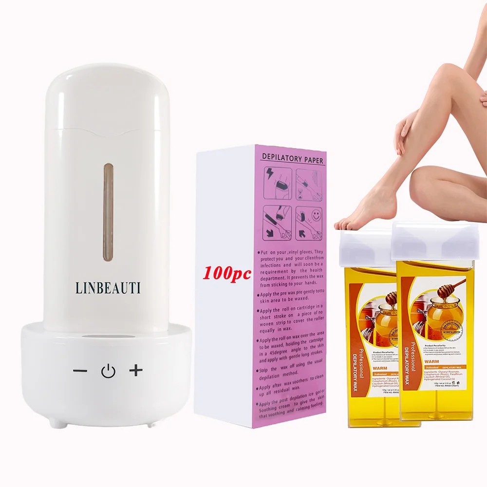 Nailprof Factory Price!  100cc Wax Warmer Portable Wax Kit Pot Roll On Wax Heater For Hair Removal