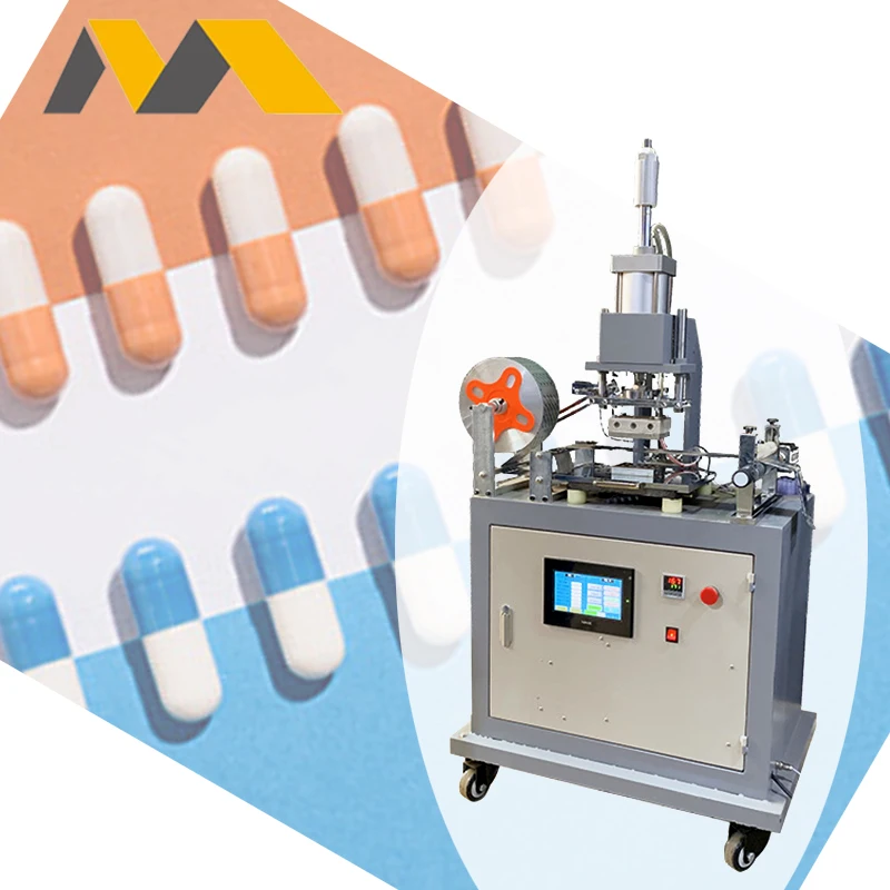 mini alulinum foil capsule tablet pills blister packer machine,blister packing sealing machine