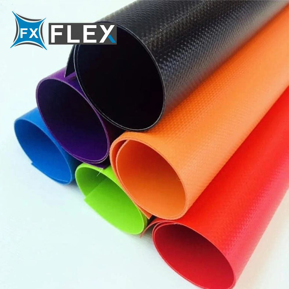 3P 6P 18oz Vinyl Coated Polyester Fabric Tarp Vinyl 22 oz Coated Heavy Duty Vinyl Tarpaulin Polyvinyl Chloride Tarpaulin