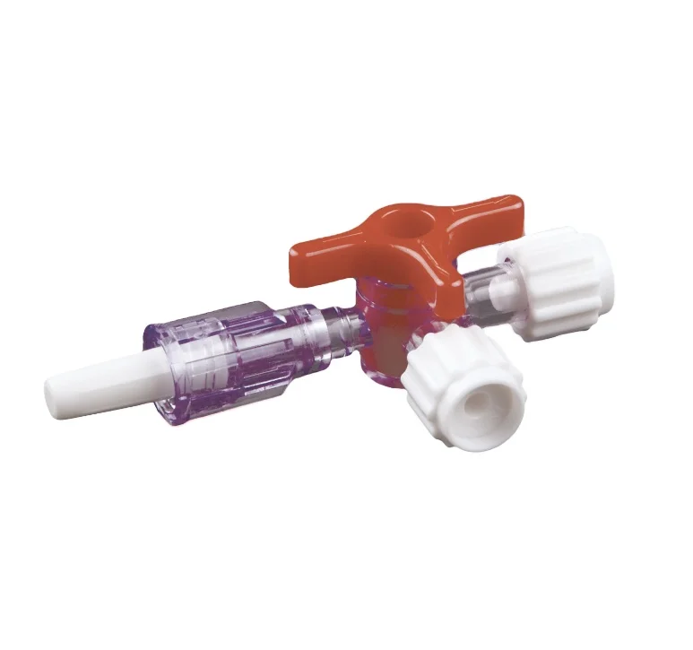 China Direct supply medical devices Medical Disposable Hospital UseThree way lipid resistant valve stopcock