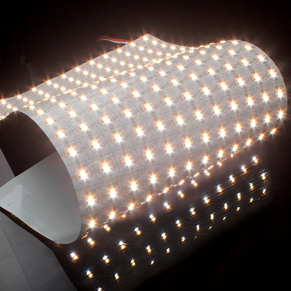New Arrival LED panel SMD2835  DC24V cuttable board backlight bendable LED flexible panel sheet light