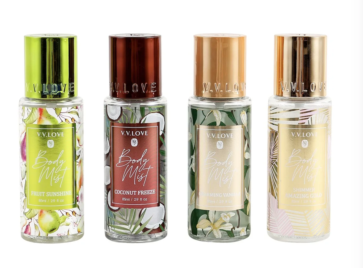 Vv Love 88ml Body Spray Fragrance Body Mist Perfume for Women Female Eau De Parfum 250ml Other Country Fruity