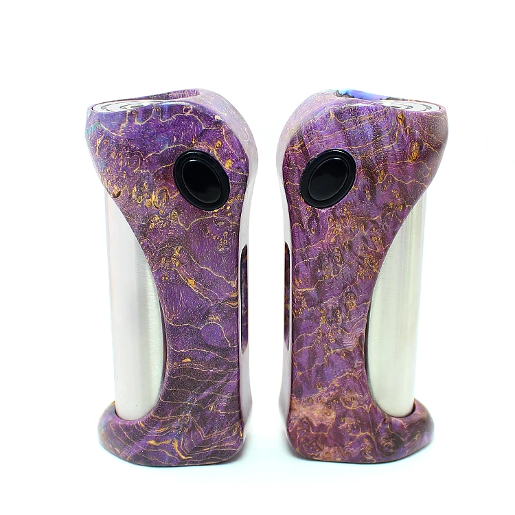 Authentic Stable Wood DNA60 vape mod Ultroner Alieno LED Screen Directly Factory Made 18650 Battery Electronic Cigarette