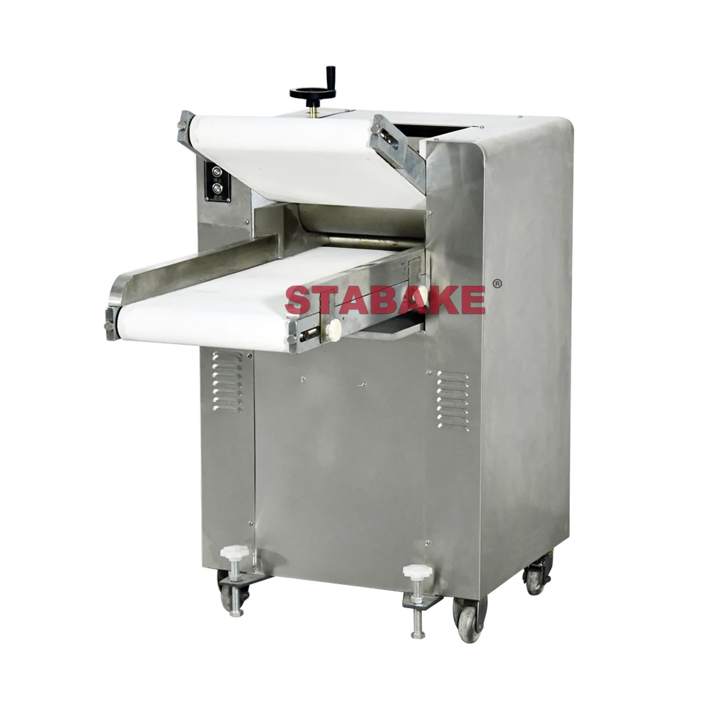 Automatic Dough Breaker Machine Free Standing Dough Sheeter Electric Noodle Cutter Pasta Making Machine