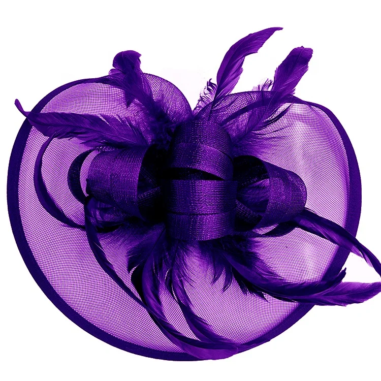 Bohemian Wedding Headpiece Monarch Derby Headband Festival Crown Halloween Costume Accessory Feather Fascinator Hat