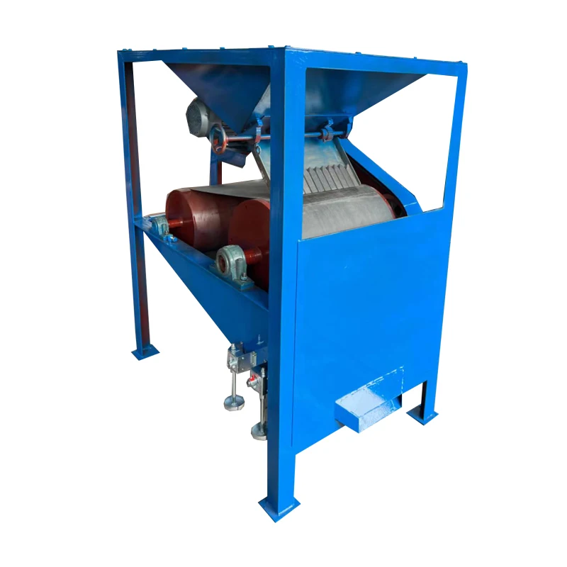 High Performance Industrial Mining Machinery Single Roller Dry Magnetic Separator For Iron Separation