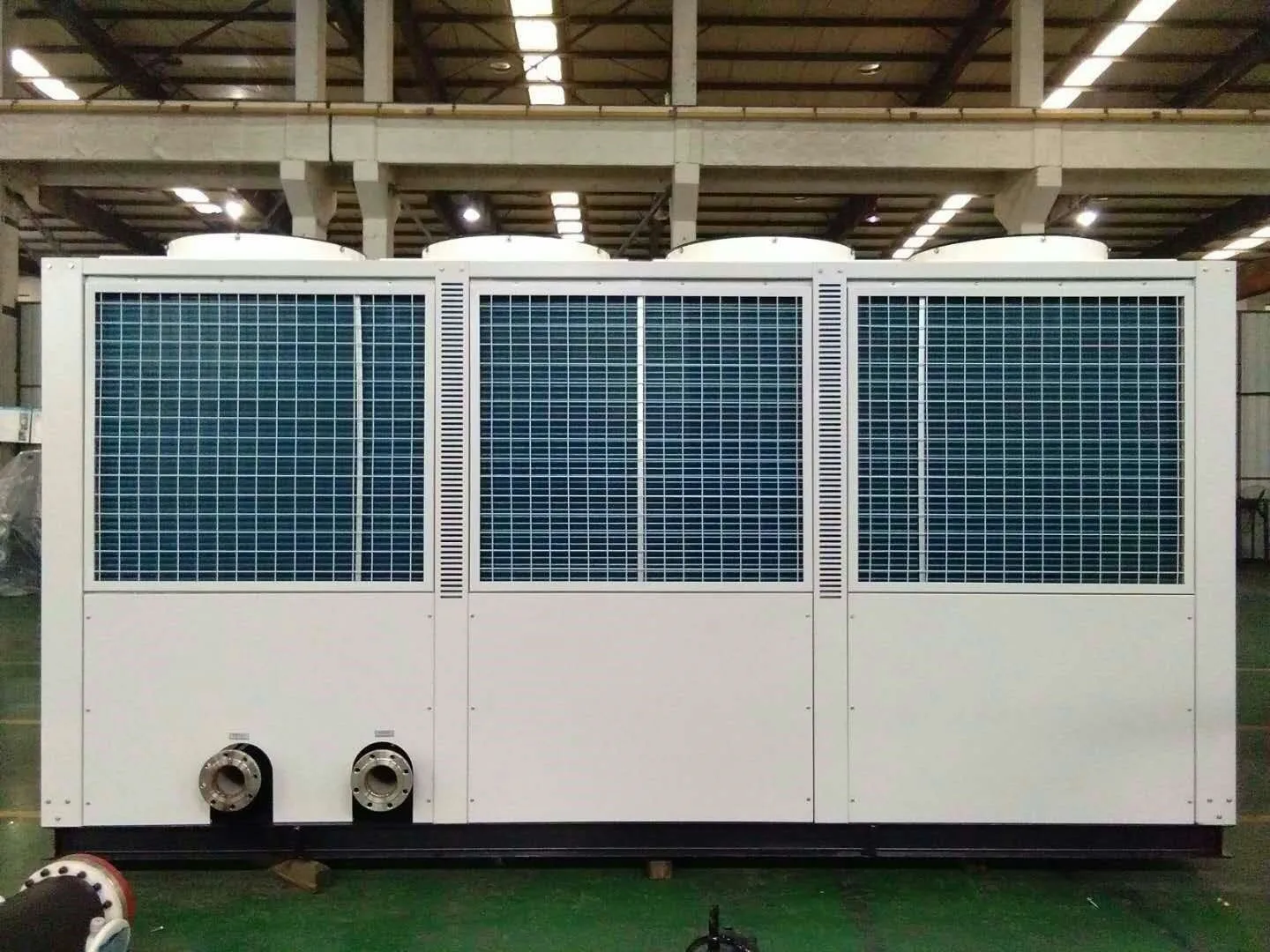 Коммерческий гибкий тепловой насос с управлением PLC модульный водяной охладитель