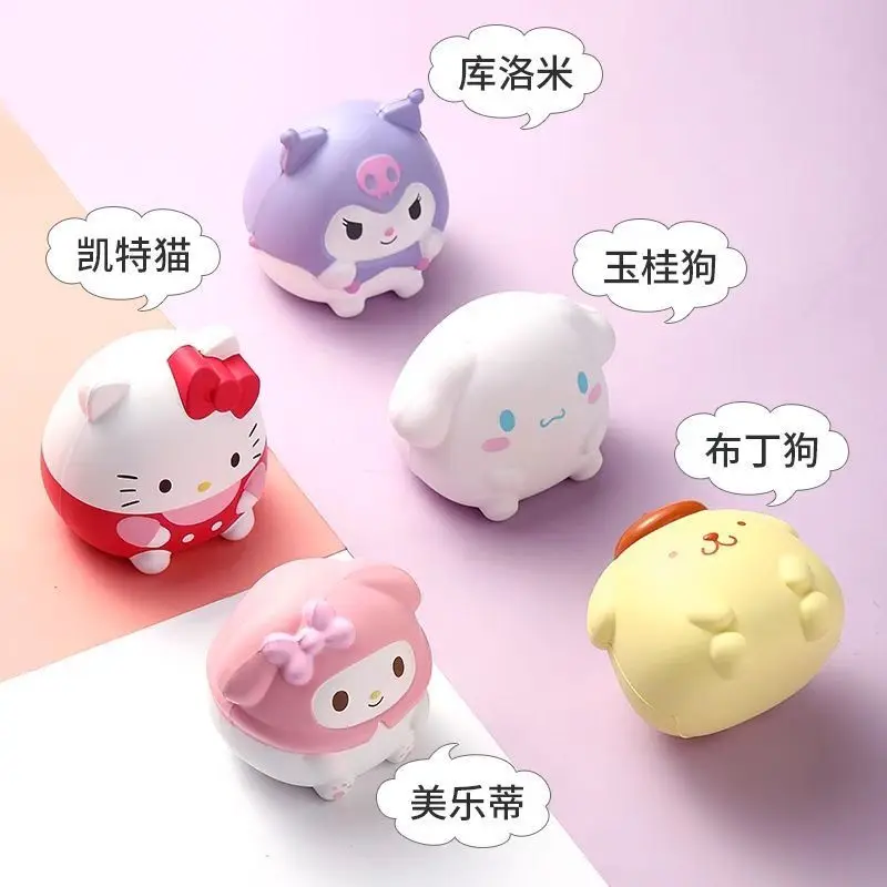 K318 Hot Sale Cartoon Slow Rebound Decompression Bear Stress Relief Dolls Squishy Squeeze Toys For Small Gifts
