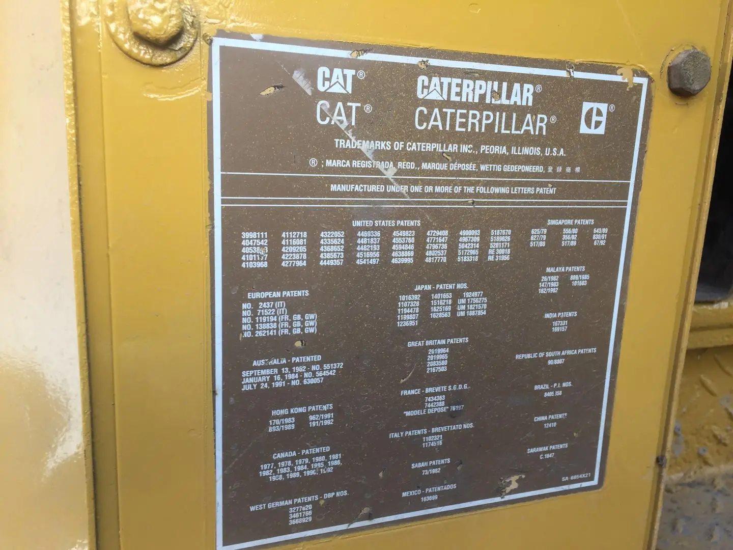 Used d3c cat bulldozer original cat dozers d3 d3k d3m d3c