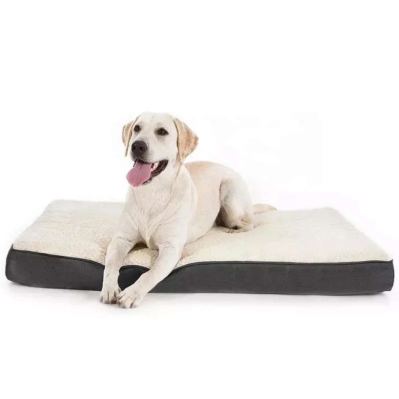 Hot Selling Custom Washable Luxury Comfortable Deep Sleeping Wholesale High Quality Polyester Orthopedic Dog Beds