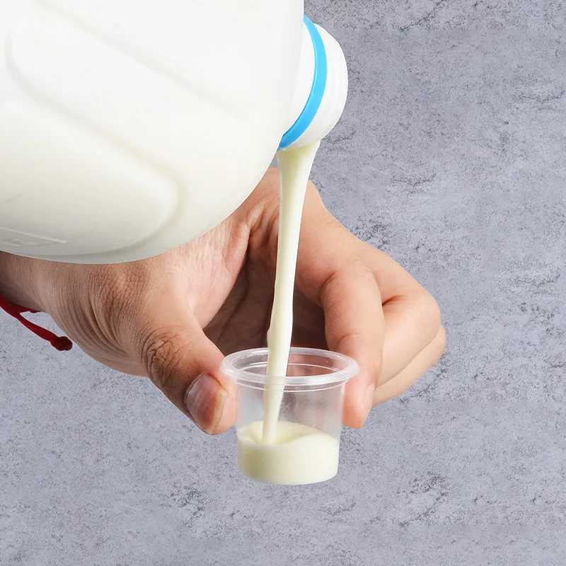 Taste cup disposable 20ml transparent plastic cup supermarket activity coffee juice drink milk sample drink cup