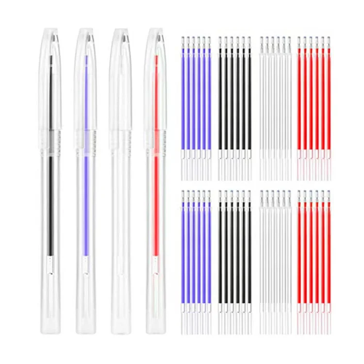 Bview Art Heat Erasable Fabric Marking Temperature Disappearing Pens For Quilting Sewing
