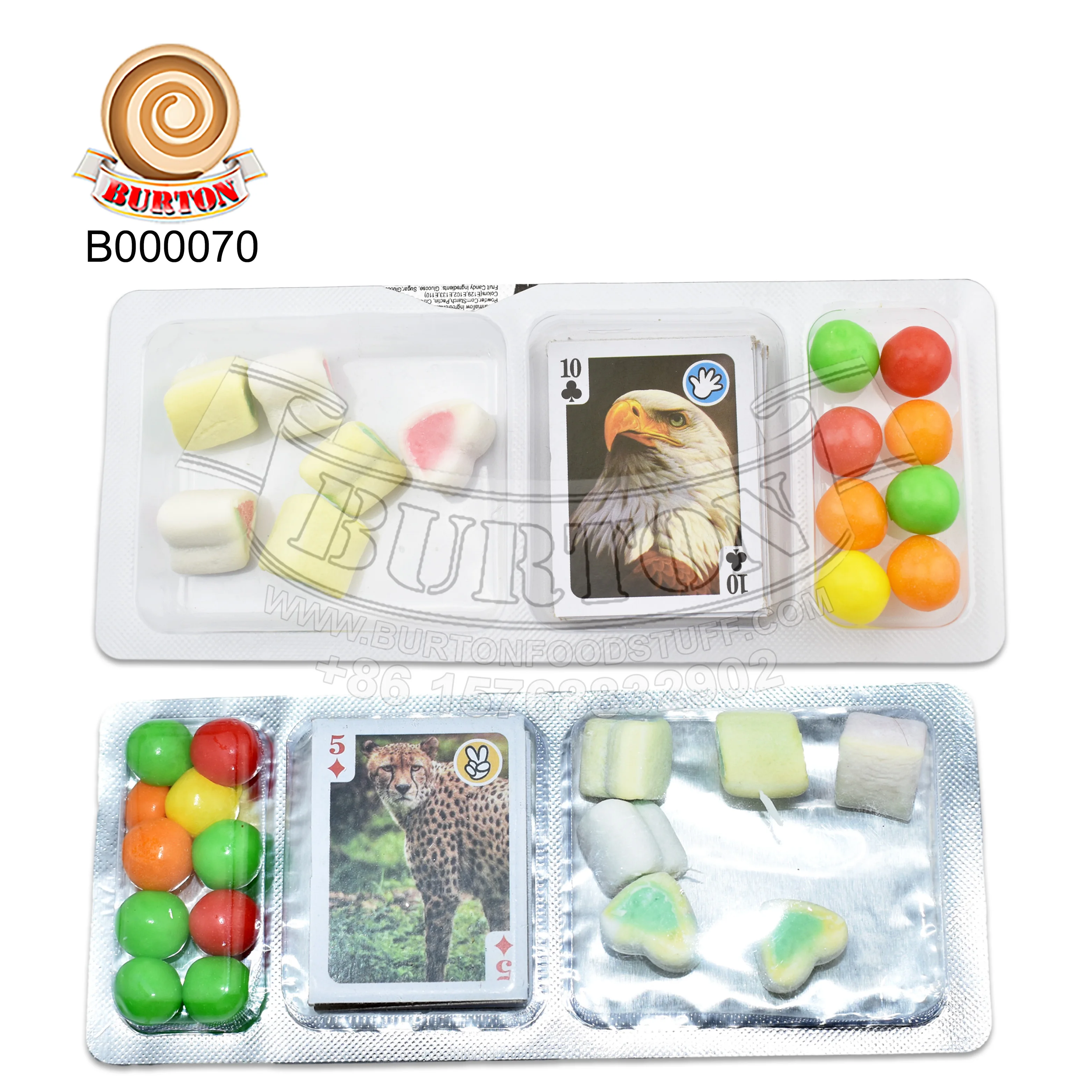 Хит продаж Халяльные сладкие конфеты и зефир с игрушечными картами