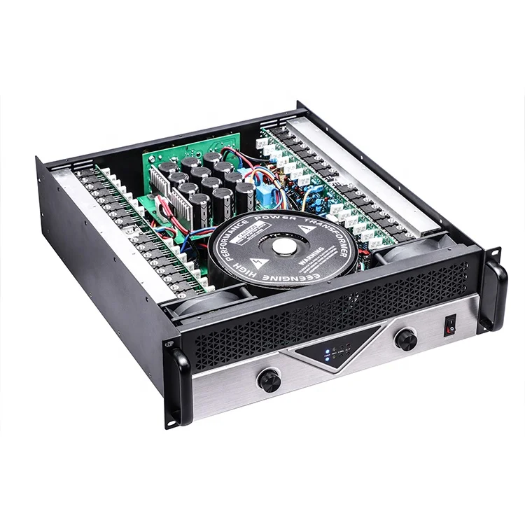 KA1500B 2*1300 Вт двухканальный 2U модуль усилителя высокой мощности для сабвуфера микшера